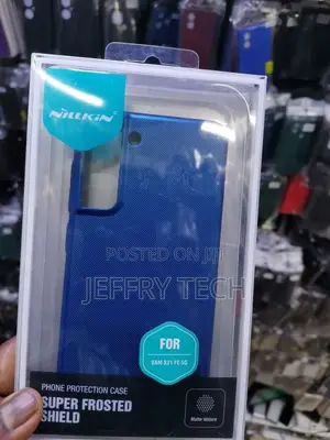 Nillkin Frosted Shield Galaxy S21 FE Case, Blue