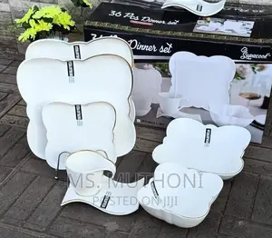 36pcs Butterfly Shaped Dinner Set