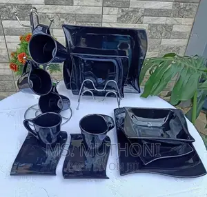 36pcs Rectangular Shaped Dinner Set*
