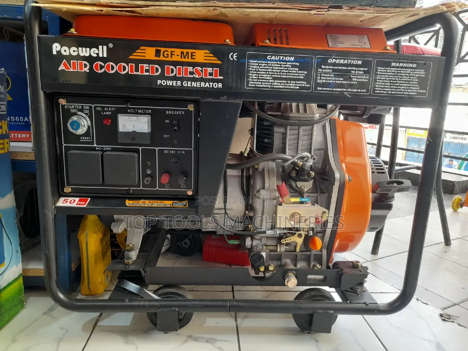 Pacwell 10.5kva Diesel Silent Generator
