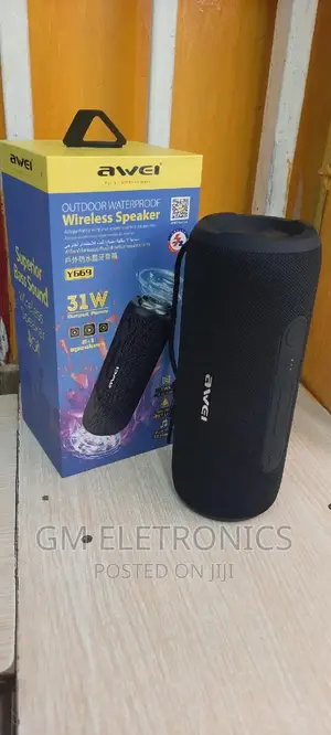 31 Watts Bluetooth Portable Speaker .