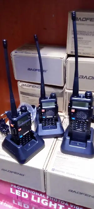 Uv5r Walkie Talkie With Headset.8watts,Long Range Radio['"