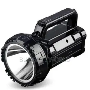 Dp Led Light Rechargeable Portable Widerange Led Torch-Black