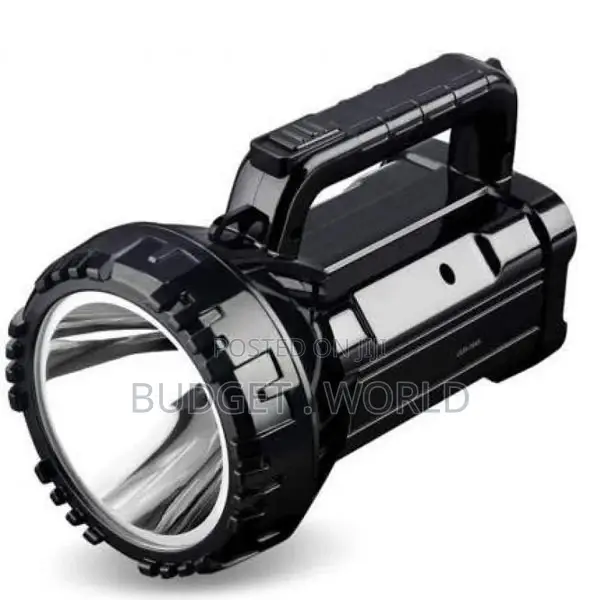 Dp Led Light Rechargeable Portable Widerange Led Torch-Black