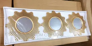 3 Piece Mirror/Clock