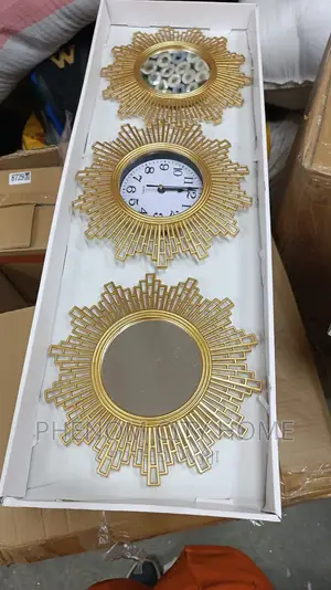 3 Piece Decorative Clock