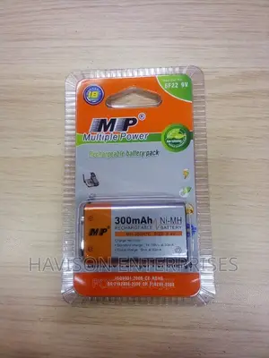 MP 9v Rechargeable Battery