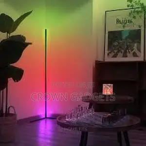 Modern Simple RGB Led Corner Floor Lamp