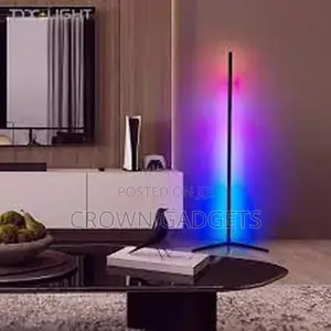 Modern Simple RGB LED Corner Floor Lamp