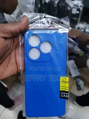 Silicone Soft Back Cover Case for Tecno Spark 20