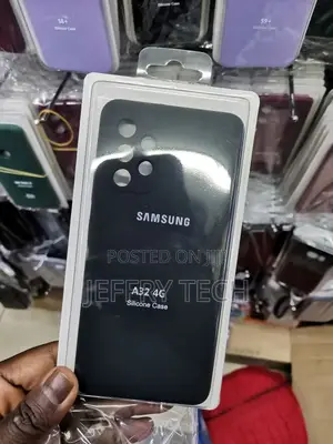 Samsung A32 Original Silicone Case Black