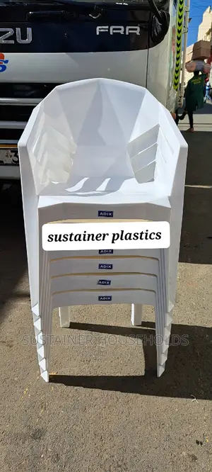 White Plastic Chairs Available
