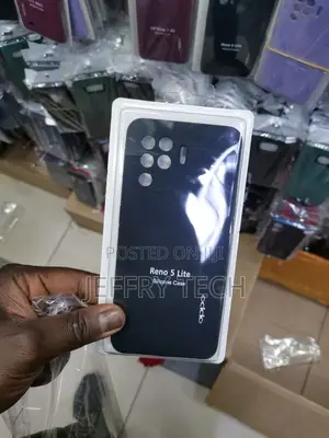 OPPO Reno 5 Lite Case - Soft Flex - Black