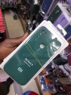 Redmi Note 8 Silicone Back Cover - Mint