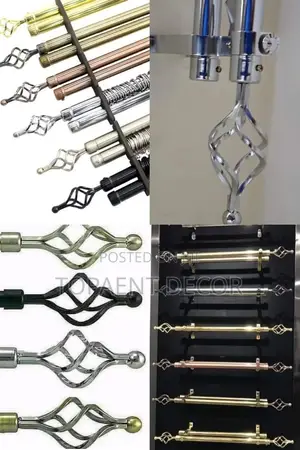 2M Single Curtain Rods 2M Single Curtain Rods