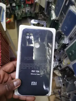 Case for Xiaomi Redmi 10A / Redmi 9C Silicone Case Black