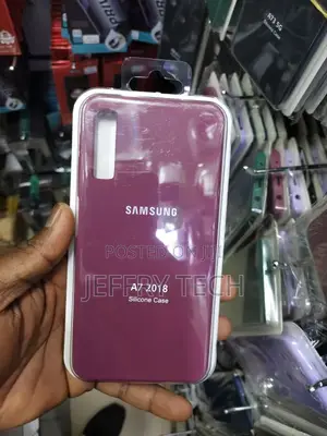 Samsung Galaxy A7 (2018) Black Soft Silicone Phone Case