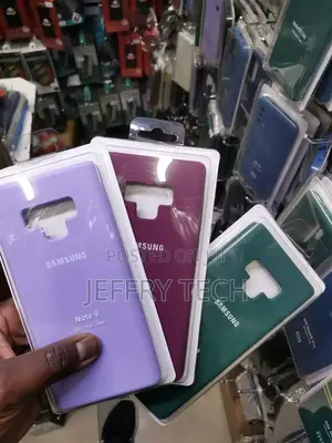 Samsung Galaxy Note 9 Silicone Case Purple