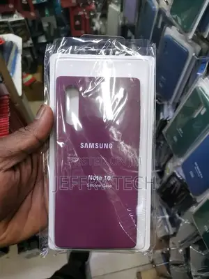 Samsung Galaxy Note 10 Silicone Case Maroon