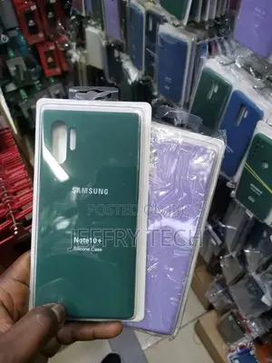 Silicone Case for Samsung Galaxy Note 10 Plus/Note 10+ Green