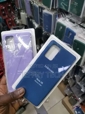 Samsung Galaxy Note 20 Soft Silicone Case - Midnight Blue