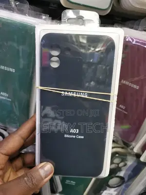 Samsung Galaxy A03 Core Silicone Phone Case(Green)