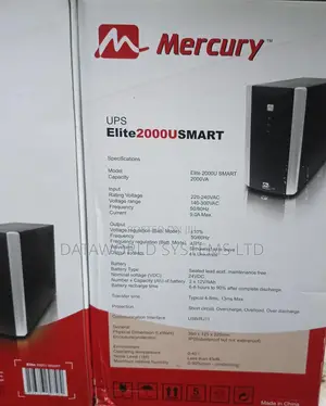 Mercury Elite 2000 Pro 2KVA Offline UPS