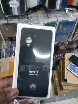 Huawei Nova 10 Case Silicone Liquid Dark Green, Soft Smooth