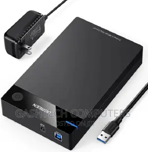 UGREEN USB 3.0 3.5"/2.5" Hard Drive Enclosure With UK Power