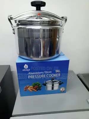Nunix Pressure Cooker 9ltrs Nunix Pressure Cooker 9ltrs