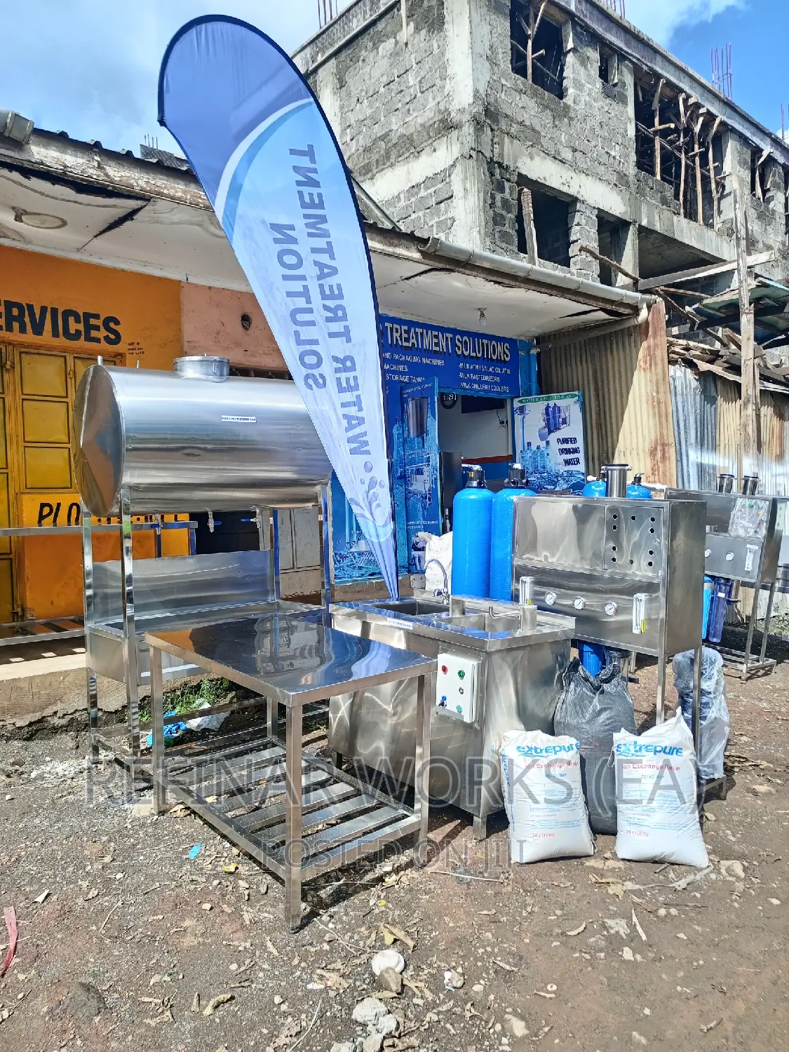 Water Purification - Treatment - Packaging - Refilling
