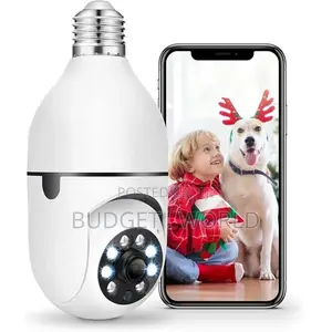 High Quality V380 Nanny Bulb Camera 1080P Smart PTZ Bulb