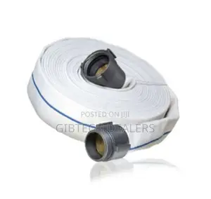 3 Inches by 30m White Canvas Delivery Pipe