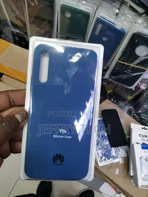 Huawei Y9S Case Silicon Color Matte Soft TPU Back Cover For
