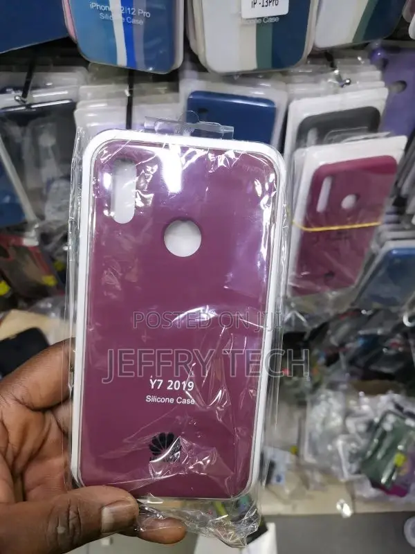 Silicone Protective Phone Case for Huawei Y7(2019)
