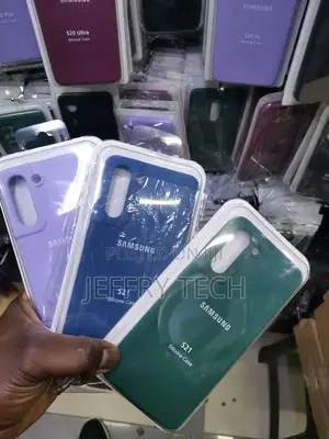 Samsung Galaxy S21 5G Silicone Cover, Violet