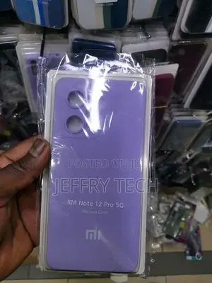 Xiaomi Redmi Note 12 Pro 5G Classic Silicone Cover Case