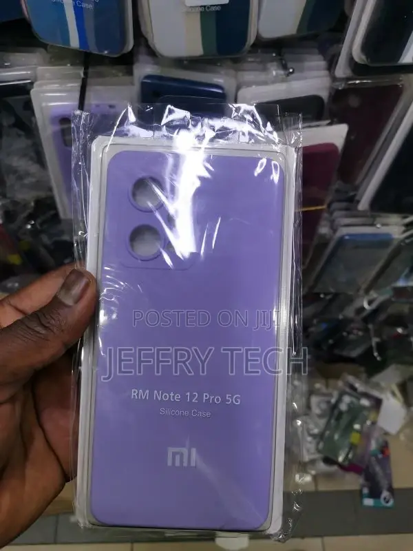 Xiaomi Redmi Note 12 Pro 5G Classic Silicone Cover Case