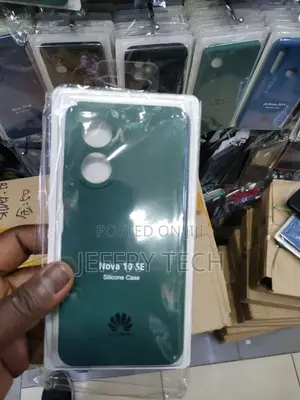Black TPU Shell Cover for HUAWEI NOVA 10 SE - Silicone Green
