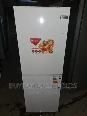 Ramtons 196L Two Door Fridge Bottom Freezer