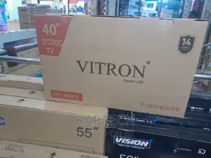 Vitron 40" Inch Frameless Smart Android Tv With Playstore