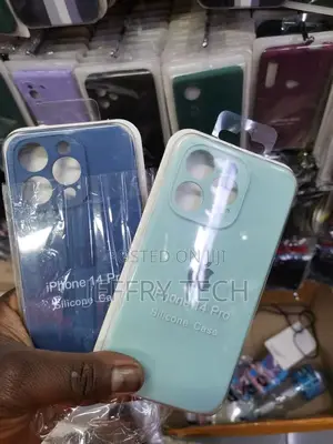 iPhone 14 Pro Silicone Case - Cloud Blue