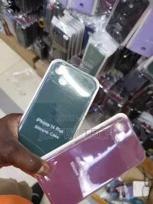 Silicone Back Cover Case Compatible for iPhone 14 Plus Green