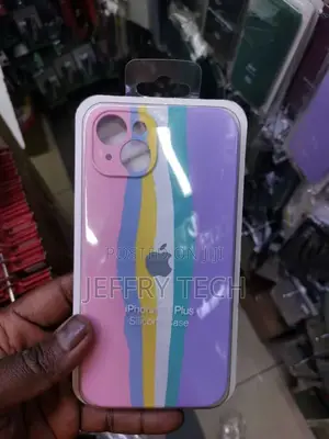 Rainbow iPhone 14 Plus Back Cover