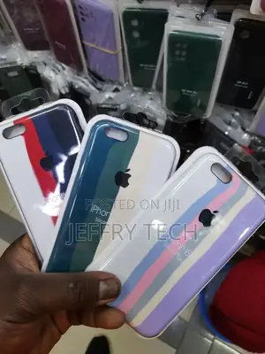 Rainbow Silicone iPhone 6s Plus Back Cover