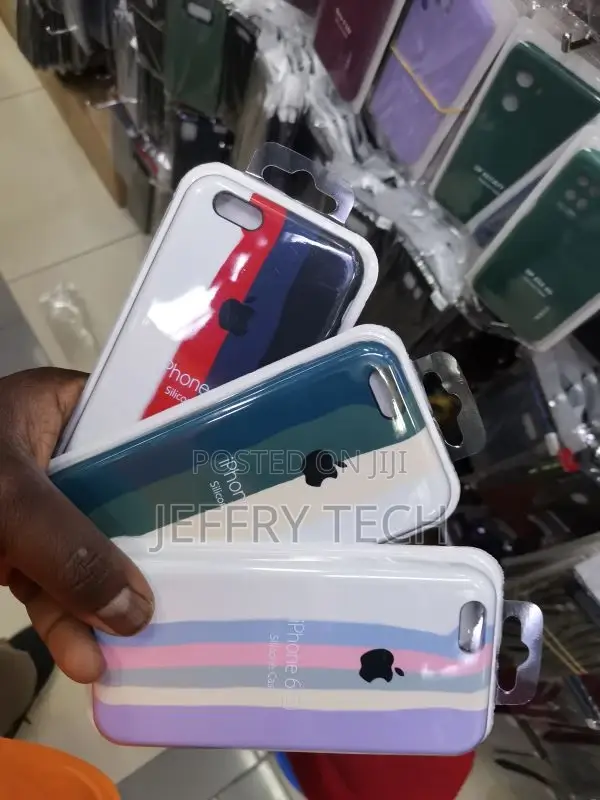 Rainbow Silicone iPhone 6s Plus Back Cover