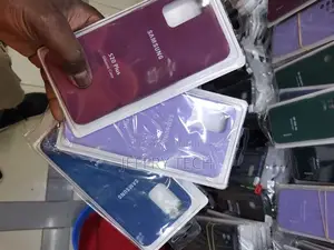 Orignal Blue Samsung Galaxy S20 Plus Silicone Cover Case