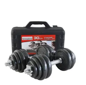 30kg Chrome Dumbells 30kg Chrome Dumbell