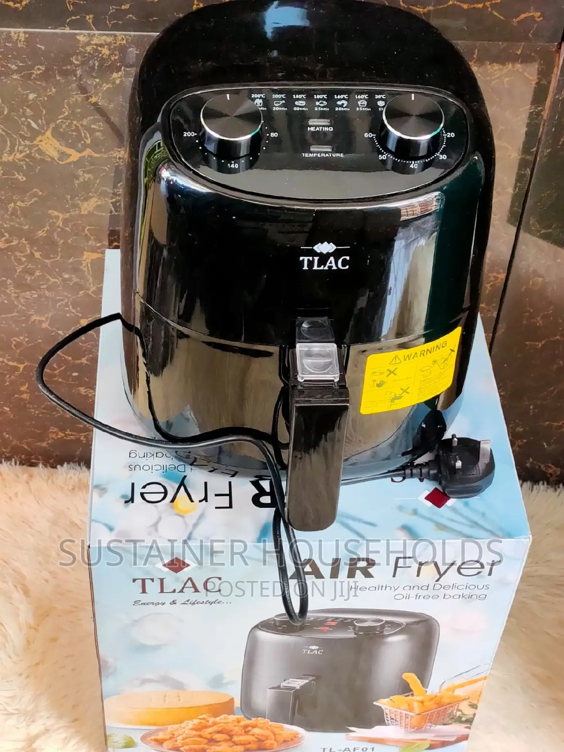 Tlac Airfryer Capacity~3.5 Litres