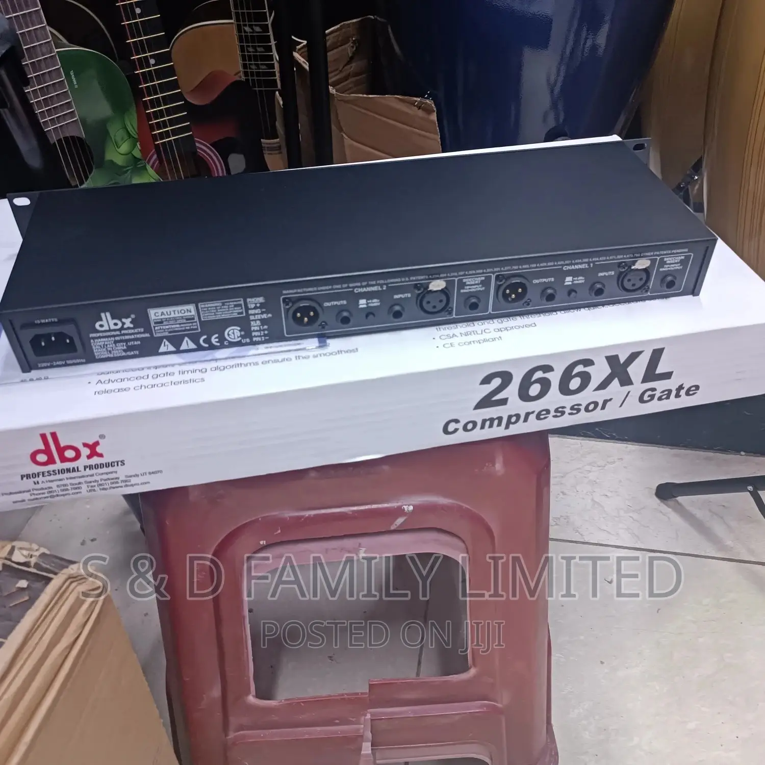 DBX 266XL Compressor/Gate